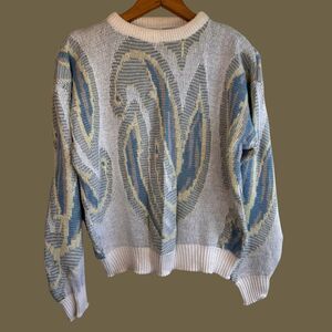 Vintage 90s Feldini “Coogi Style” Sweater